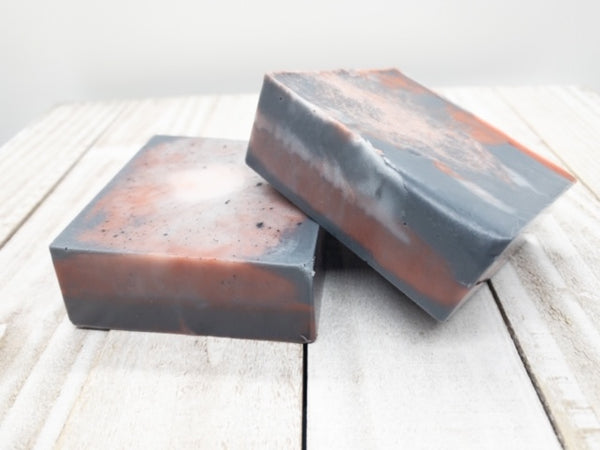 Charcoal & Rose Clay Spa Soap Bar-Sterling soAKs