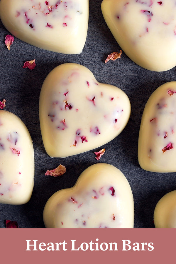 Heart Vanilla Apple Cinnamon Lotion Bars-natural soap-Sterling soAKs