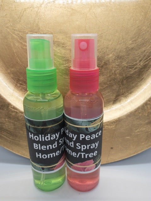 Holiday Peace Blend Home/Tree Spray, Winter Collection-Sterling soAKs