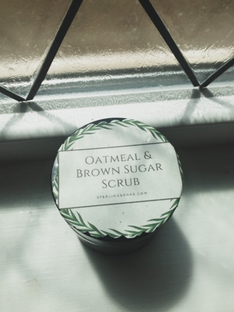 Oatmeal & Brown Sugar Scrub-Sterling soAKs