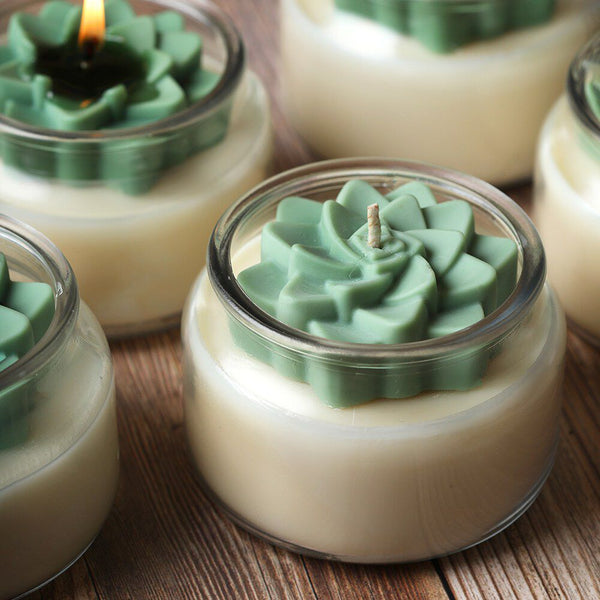Succulent Serenity Soy Candle-Sterling soAKs