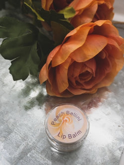 Peach Bellini Lip Balm Small-Sterling soAKs