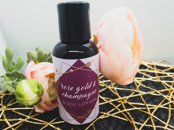 Rose Gold & Champagne Lotion-Sterling soAKs