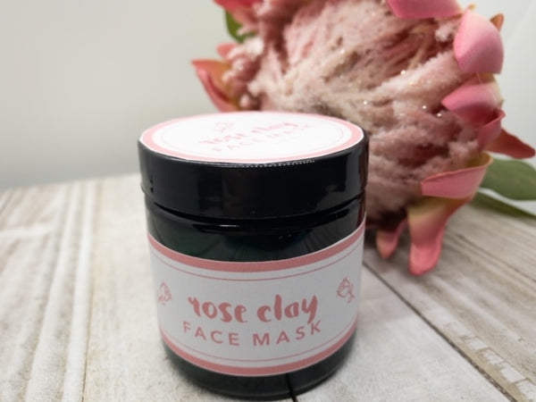 Rose Clay Face Mask-Sterling soAKs