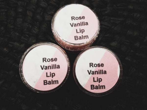 Rose Vanilla Lip Balm-Sterling soAKs