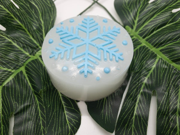 Shimmering Snowflake Soap/Gingerbread Scent>>> Winter Collection-Sterling soAKs