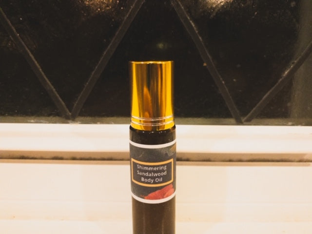 Shimmering Sandalwood Body Oil-Sterling soAKs