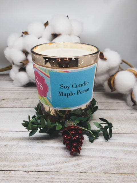 Soy Candle Maple Pecan >>> Winter or Holiday Collection-Candles-Sterling soAKs