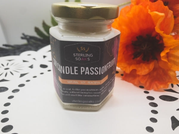 Soy Candle Passionfruit-Sterling soAKs