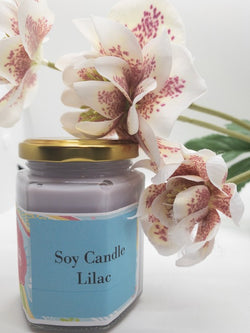 Soy Candle Lilac-Sterling soAKs