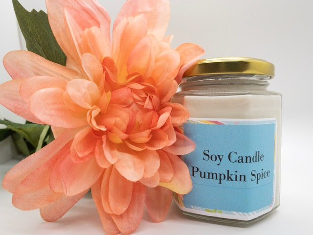 Soy Candle Pumpkin Spice, Small-Sterling soAKs