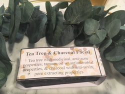 Tea Tree & Charcoal Facial Soap-Sterling soAKs