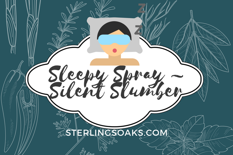 Sleepy Spray Silent Slumber-Sterling soAKs